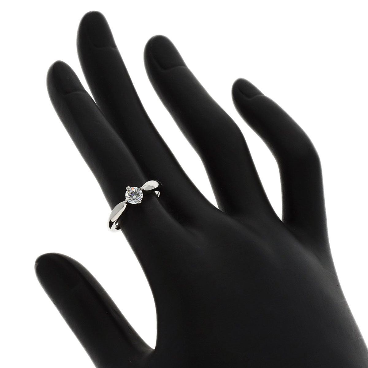 BVLGARI Dedicata Diamond D-VVS2-EX Ring Platinum PT950 Ladies [Used]