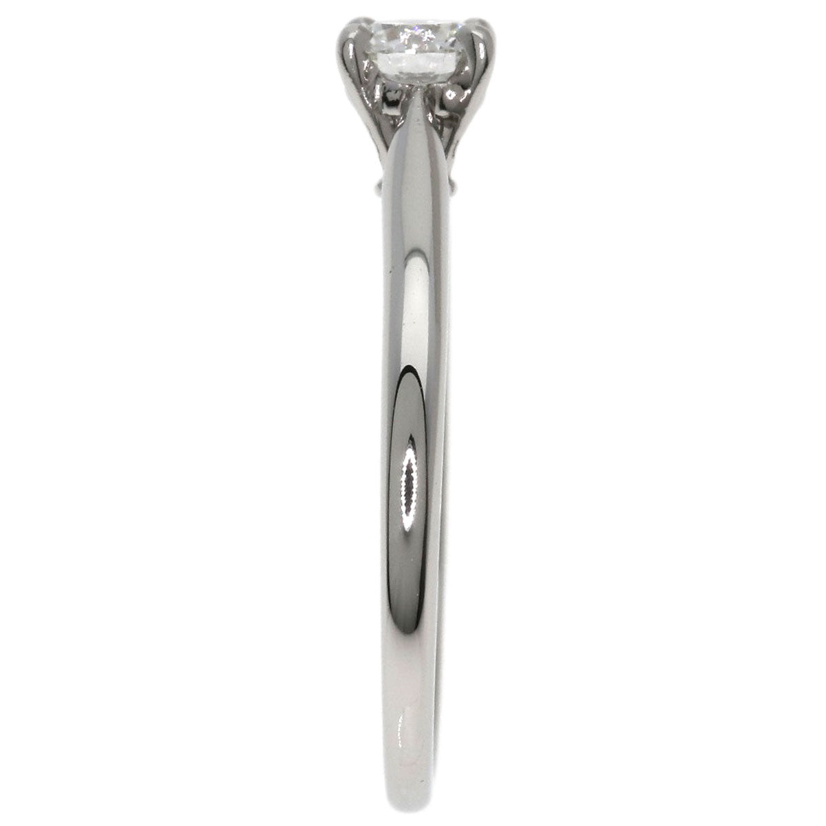 CARTIER Solitaire Diamond # 47 Ring Platinum PT950 Ladies [Used]