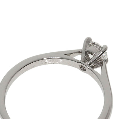 CARTIER Solitaire Diamond # 47 Ring Platinum PT950 Ladies [Used]
