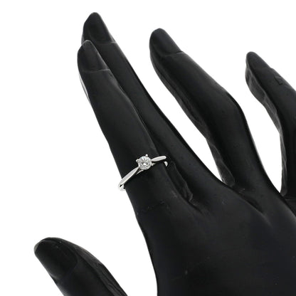 CARTIER Solitaire Diamond # 47 Ring Platinum PT950 Ladies [Used]