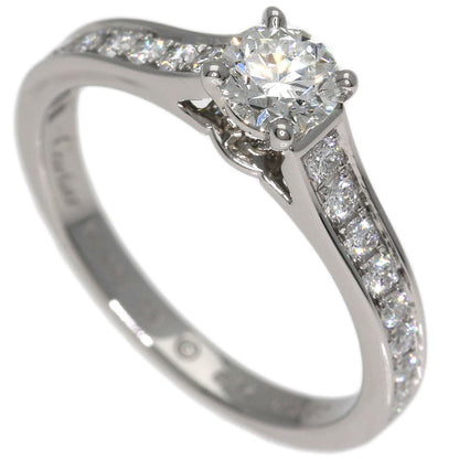 CARTIER Solitaire Diamond # 49 Ring Platinum PT950 Ladies [Used]