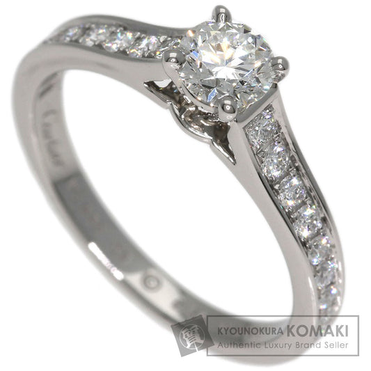 CARTIER Solitaire Diamond # 49 Ring Platinum PT950 Ladies [Used]