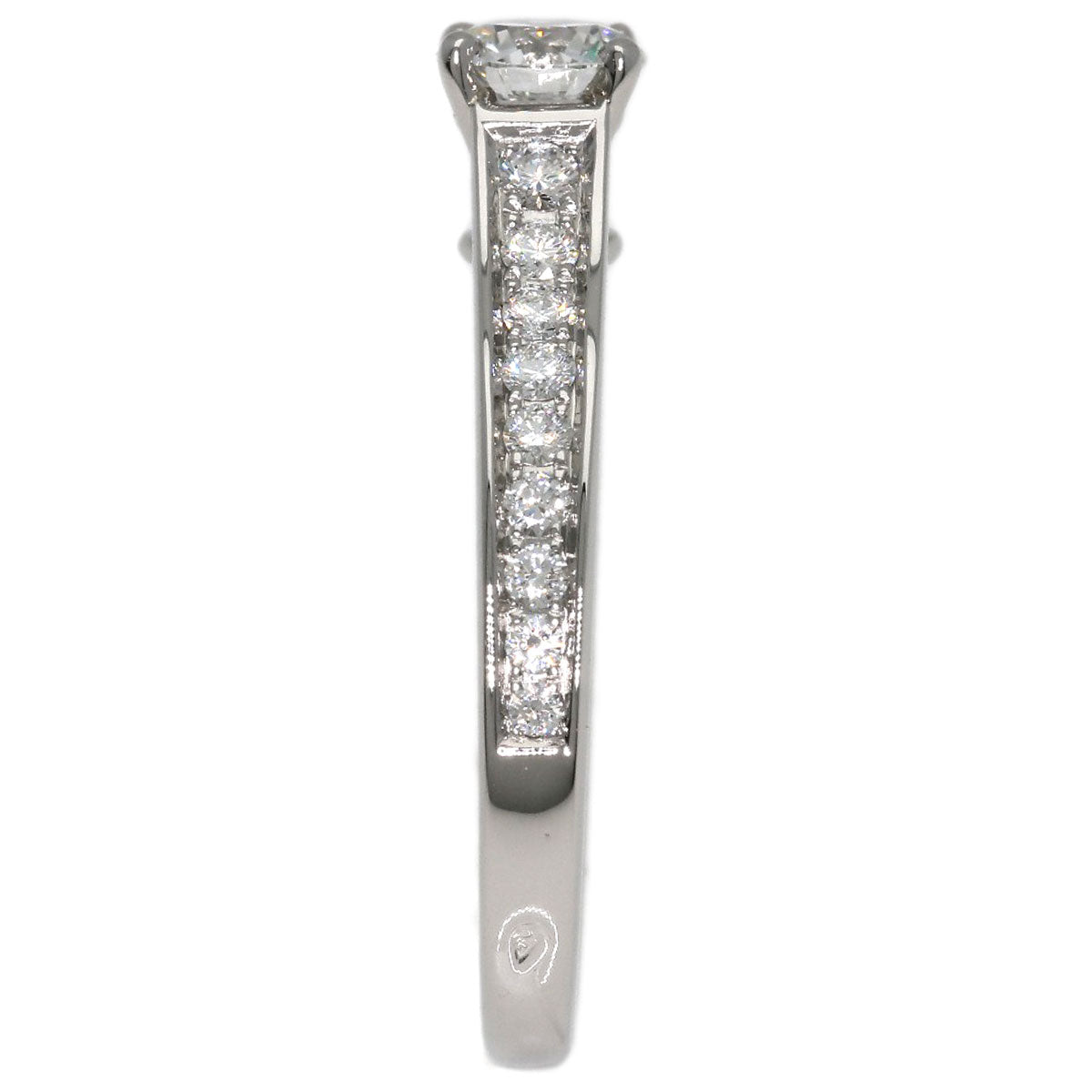 CARTIER Solitaire Diamond # 49 Ring Platinum PT950 Ladies [Used]
