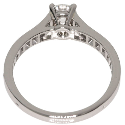 CARTIER Solitaire Diamond # 49 Ring Platinum PT950 Ladies [Used]