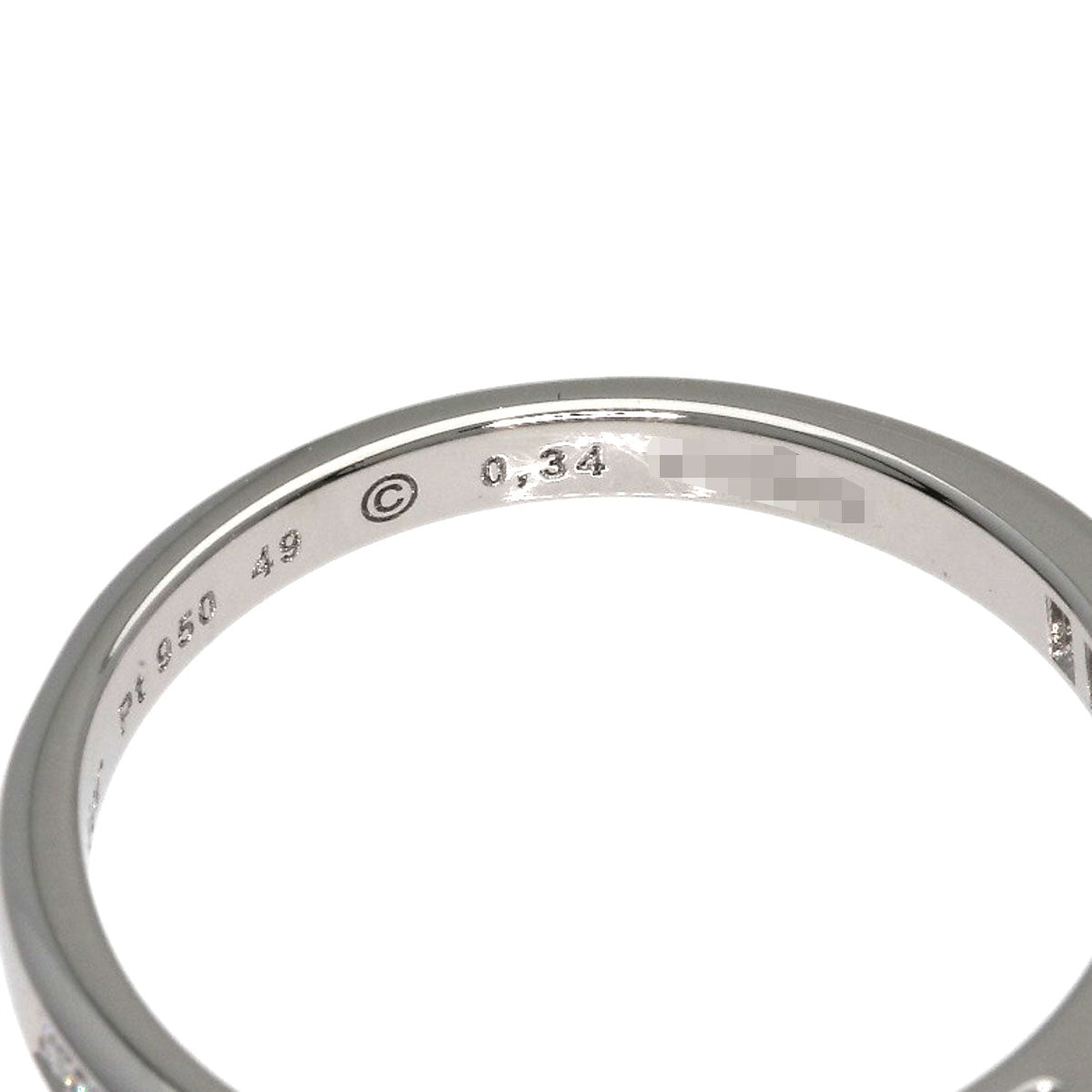 CARTIER Solitaire Diamond # 49 Ring Platinum PT950 Ladies [Used]