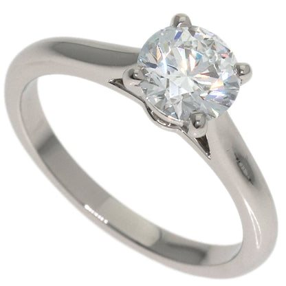 CARTIER Solitaire 1P Diamond #47 Ring Platinum PT950 Ladies [Used]