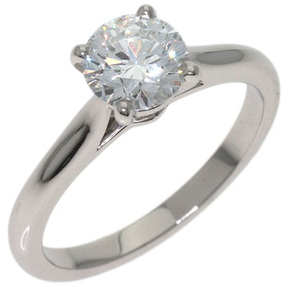 CARTIER Solitaire 1P Diamond #47 Ring Platinum PT950 Ladies [Used]
