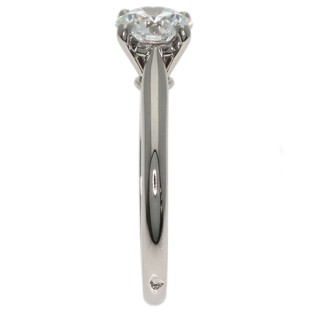 CARTIER Solitaire 1P Diamond #47 Ring Platinum PT950 Ladies [Used]