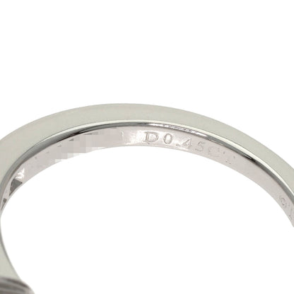 TIFFANY&Co. Ribbon Diamond Ring Platinum PT950 Ladies [Used]