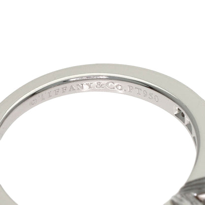 TIFFANY&Co. Ribbon Diamond Ring Platinum PT950 Ladies [Used]