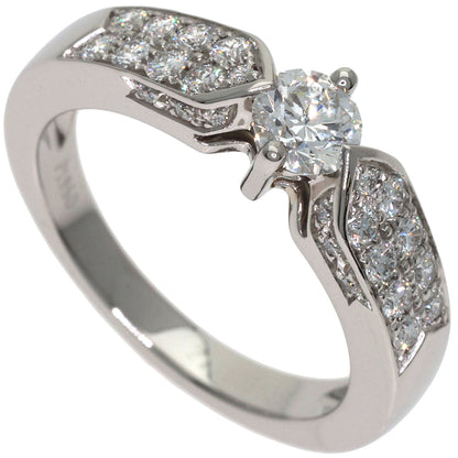 Chaumet Plume de Chaumet Diamond Ring Platinum PT950 Ladies [Used]