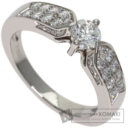 Chaumet Plume de Chaumet Diamond Ring Platinum PT950 Ladies [Used]