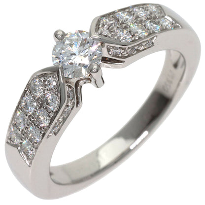 Chaumet Plume de Chaumet Diamond Ring Platinum PT950 Ladies [Used]