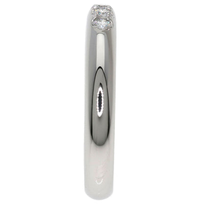 MIKIMOTO Wedding 5P Diamond Ring Platinum PT950 Ladies [Used]
