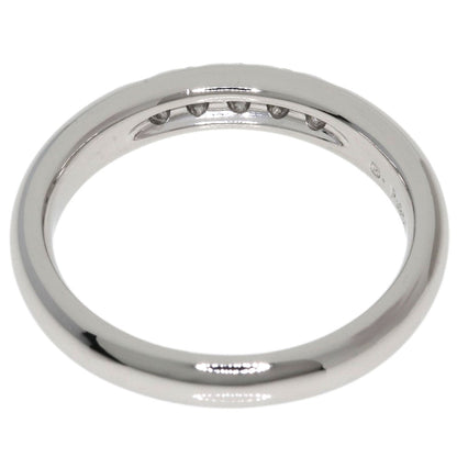 MIKIMOTO Wedding 5P Diamond Ring Platinum PT950 Ladies [Used]