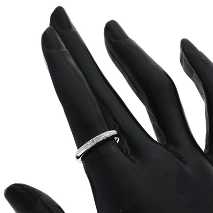 MIKIMOTO Wedding 5P Diamond Ring Platinum PT950 Ladies [Used]