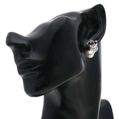 TASAKI Pearl Pearl Diamond Earring Platinum PT900 Ladies [Used]