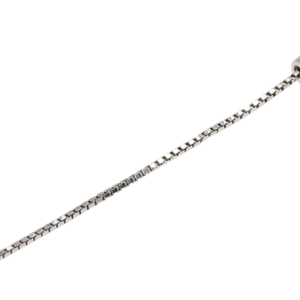 GUCCI Diamantissima Diamond Necklace K18 White Gold Ladies [Used]