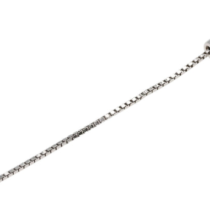 GUCCI Diamantissima Diamond Necklace K18 White Gold Ladies [Used]