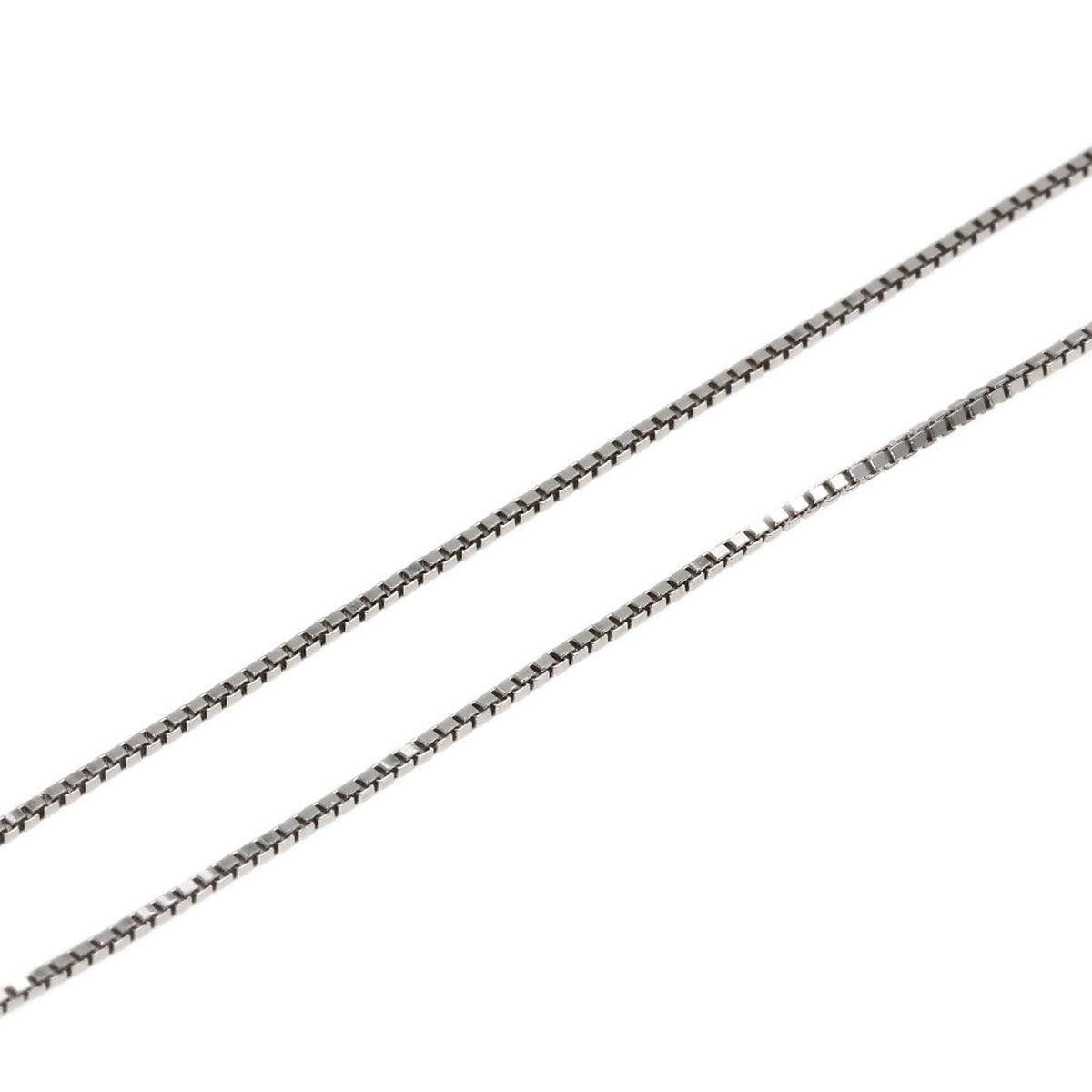 GUCCI Diamantissima Diamond Necklace K18 White Gold Ladies [Used]