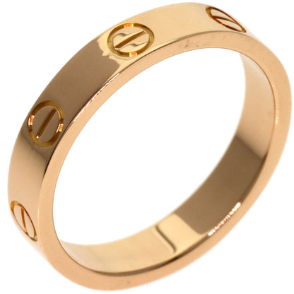 CARTIER love ring #52 Ring K18 Pink Gold Ladies [Used]