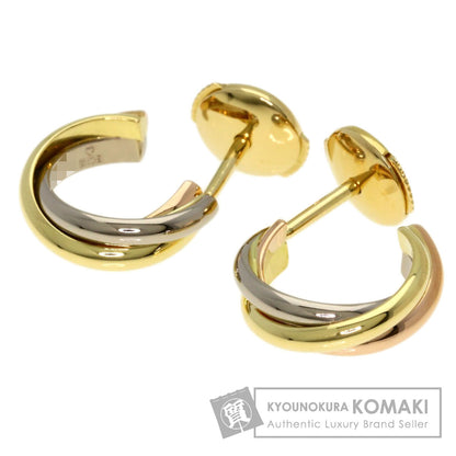 CARTIER Trinity earring K18 Yellow Gold K18 White GoldLadies [Used]