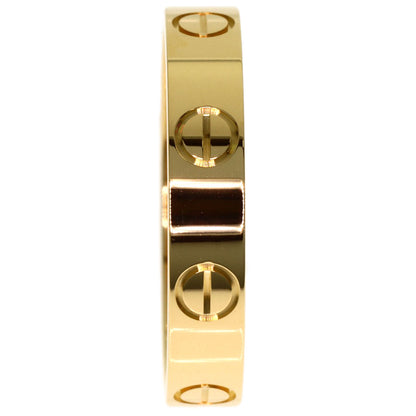 CARTIER Mini love ring # 52 Ring K18 Yellow Gold Ladies [Used]