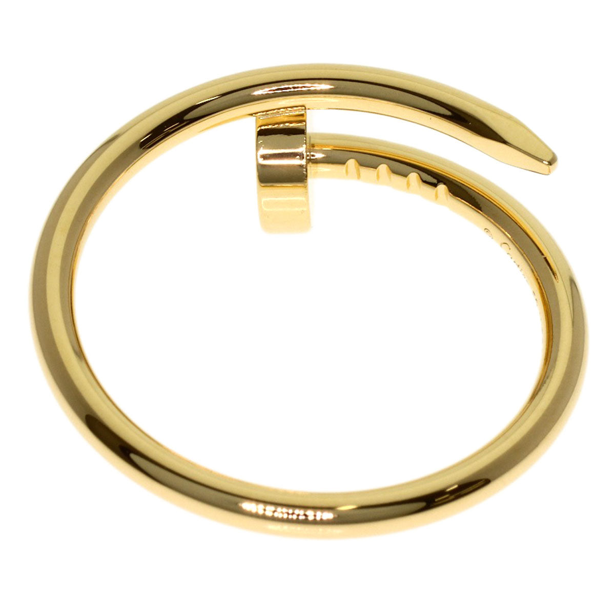 CARTIER Juste un Clou Small #53 Ring K18 Yellow Gold Ladies [Used]