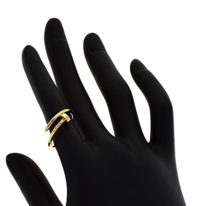 CARTIER Juste un Clou Small #53 Ring K18 Yellow Gold Ladies [Used]