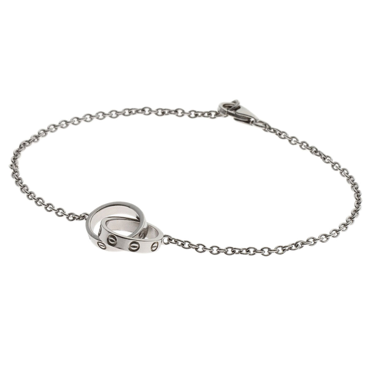 CARTIER Baby love Bracelet K18 White Gold Ladies [Used]
