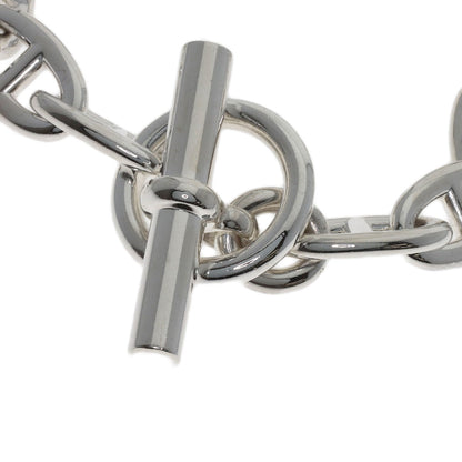 HERMES Chaine d'Ancre GM 12 frames Bracelet Silver Ladies [Used]