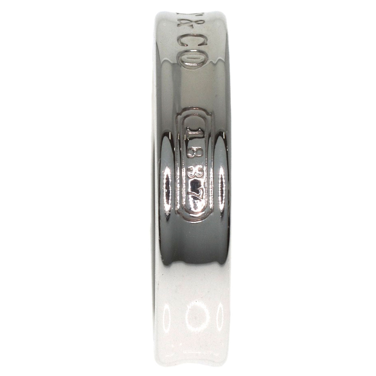 TIFFANY&Co. 1837 Narrow Ring Silver Ladies [Used]