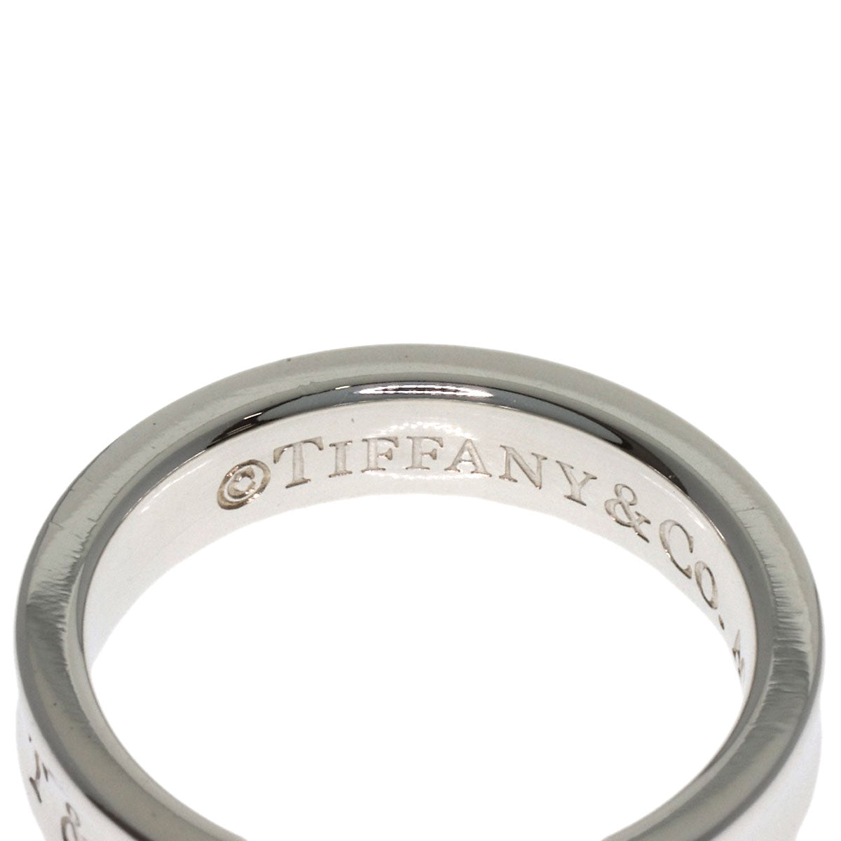 TIFFANY&Co. 1837 Narrow Ring Silver Ladies [Used]