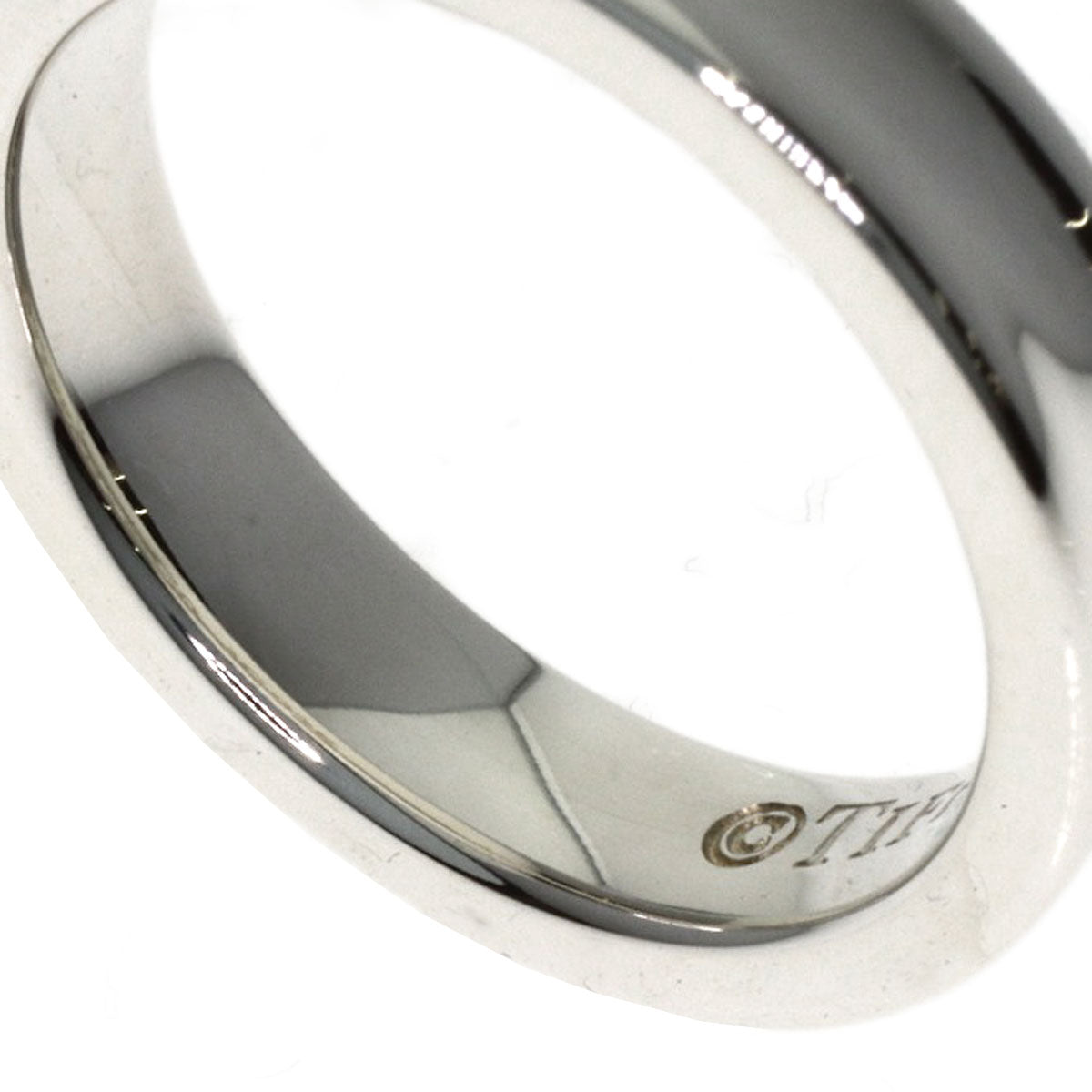TIFFANY&Co. 1837 Narrow Ring Silver Ladies [Used]