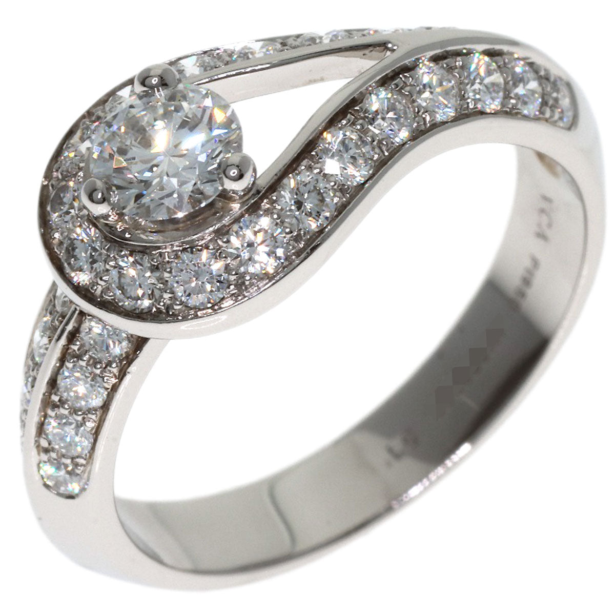 Van Cleef & Arpels Couture Diamond E-VVS1-EX Ring Platinum PT950 Ladies [Used]