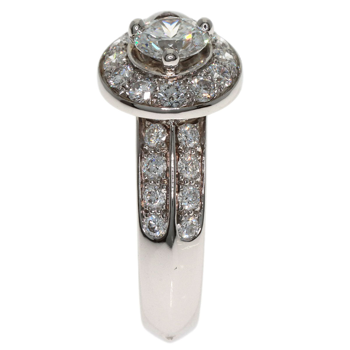 Van Cleef & Arpels Couture Diamond E-VVS1-EX Ring Platinum PT950 Ladies [Used]
