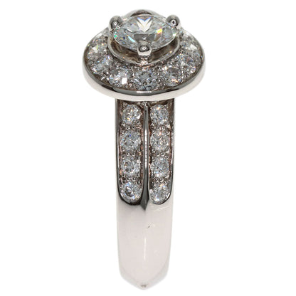 Van Cleef & Arpels Couture Diamond E-VVS1-EX Ring Platinum PT950 Ladies [Used]