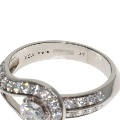 Van Cleef & Arpels Couture Diamond E-VVS1-EX Ring Platinum PT950 Ladies [Used]