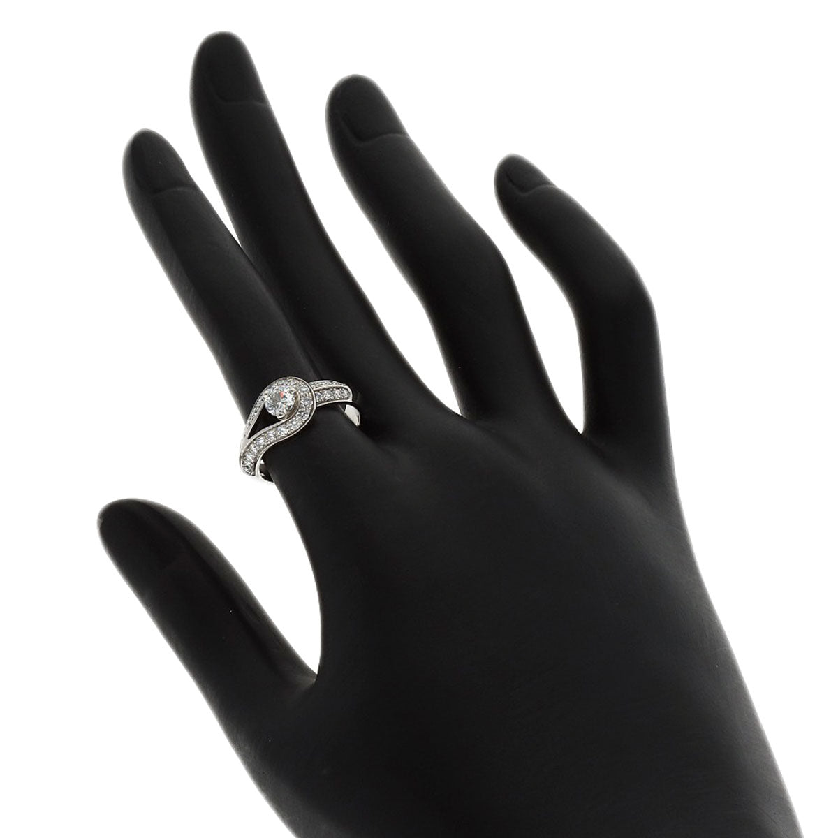 Van Cleef & Arpels Couture Diamond E-VVS1-EX Ring Platinum PT950 Ladies [Used]