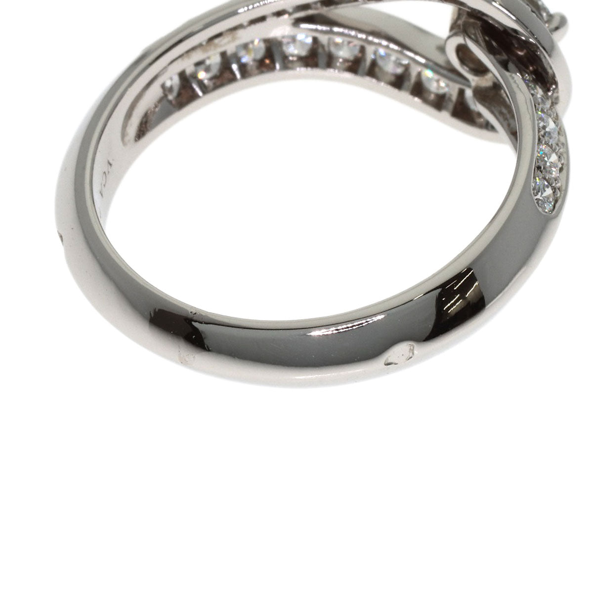 Van Cleef & Arpels Couture Diamond E-VVS1-EX Ring Platinum PT950 Ladies [Used]