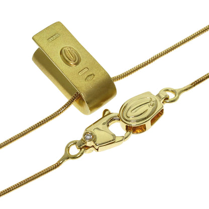 Damiani Ruby Diamond Necklace K18 Yellow Gold Ladies [Used]