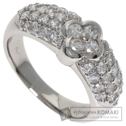 1ct Diamond Ring Platinum PT900 7.4g　Ladies