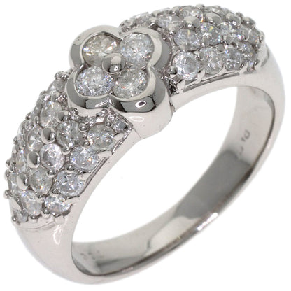 1ct Diamond Ring Platinum PT900 7.4g　Ladies