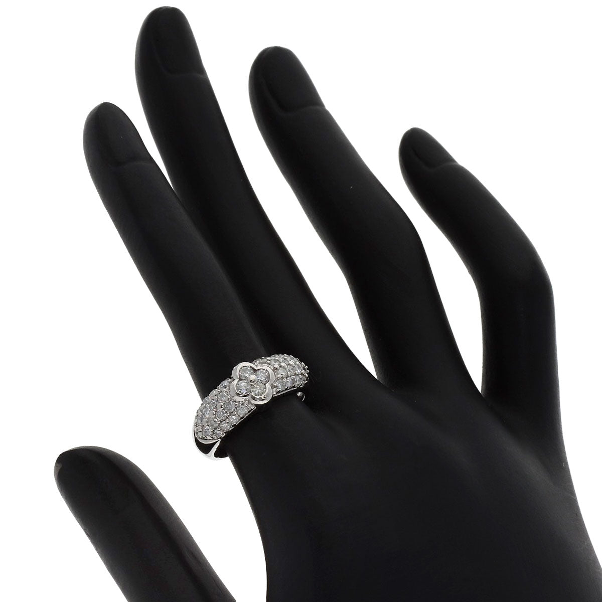 1ct Diamond Ring Platinum PT900 7.4g　Ladies