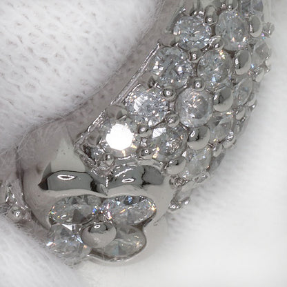 1ct Diamond Ring Platinum PT900 7.4g　Ladies