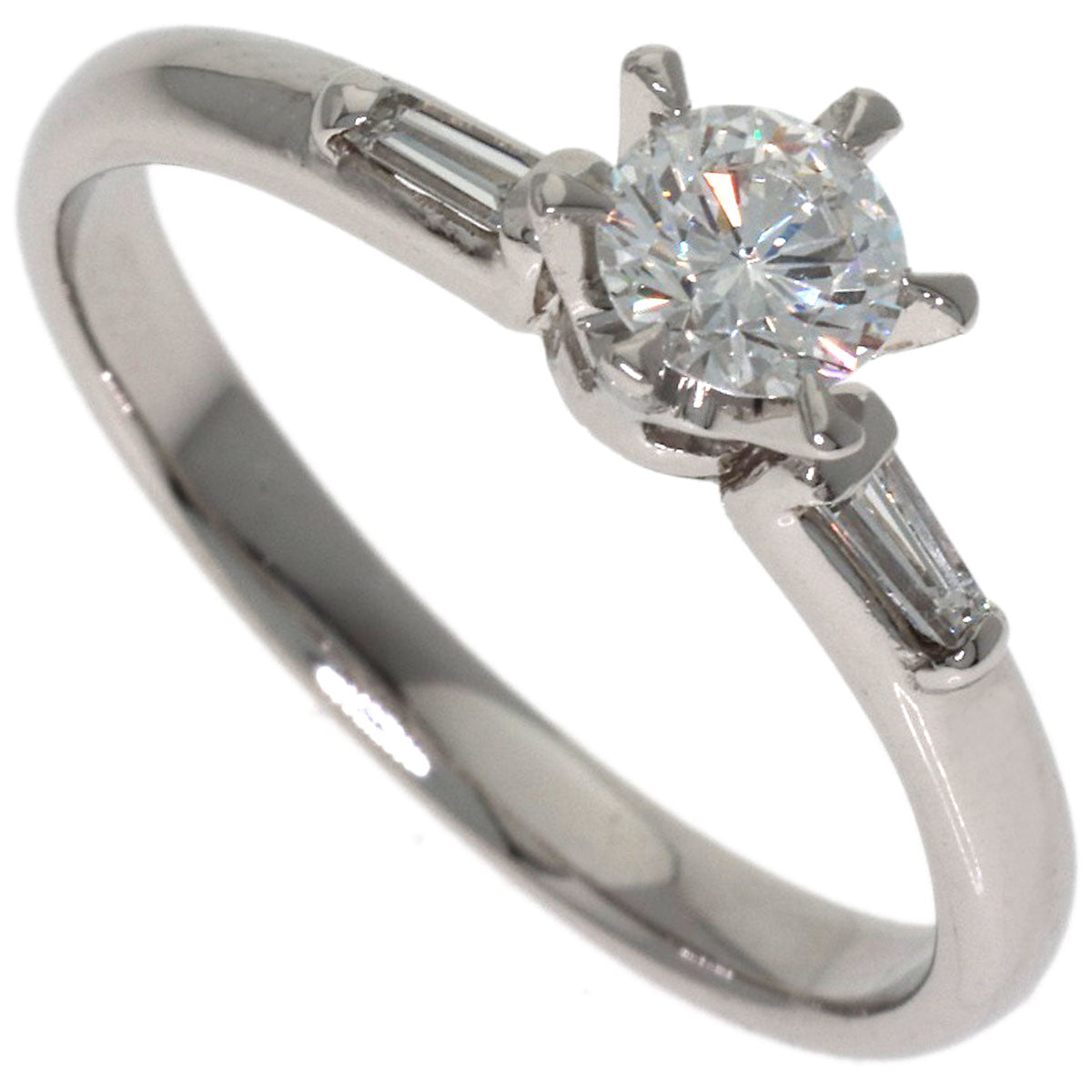 0.354ct Diamond Ring Platinum PT900 3.6g　Ladies