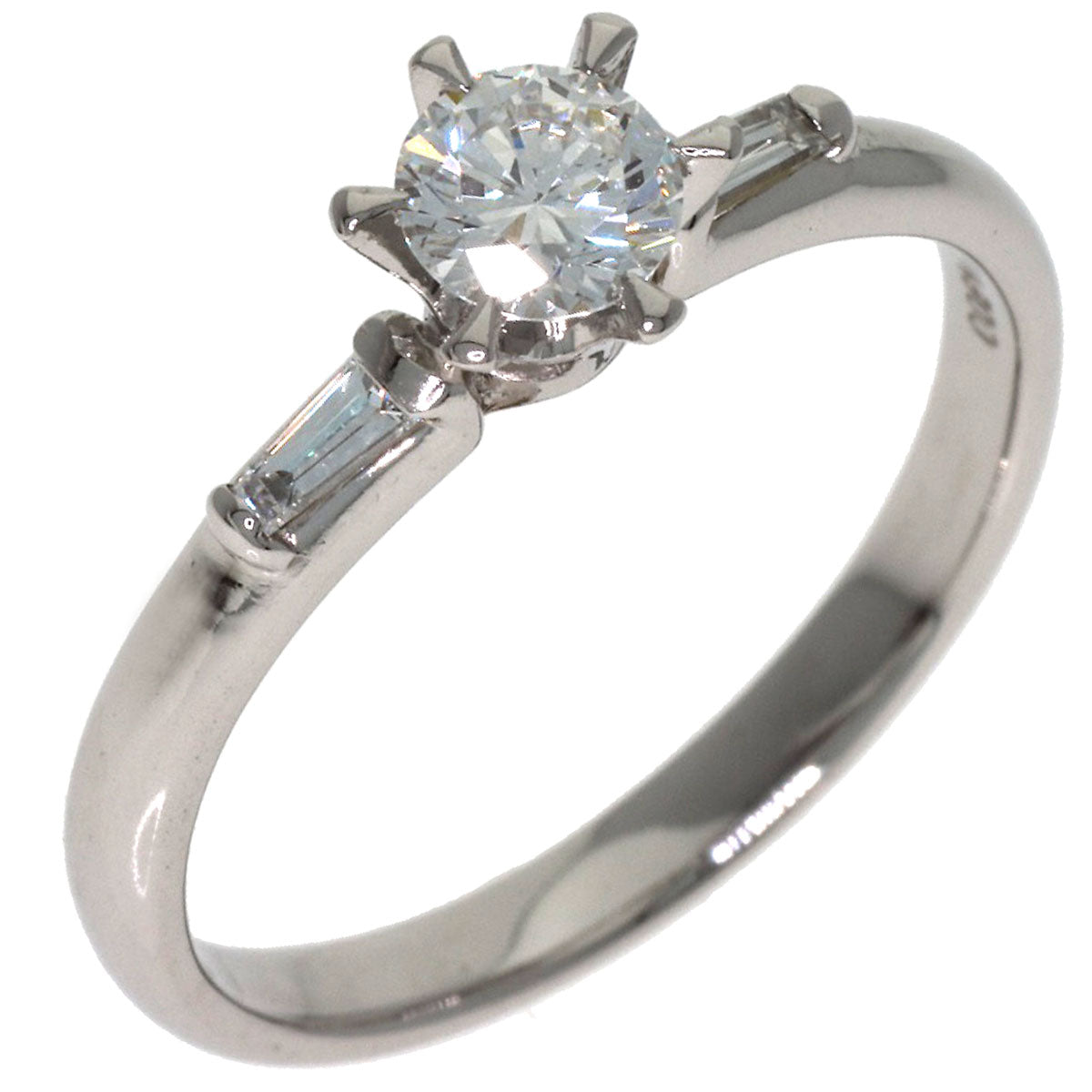 0.354ct Diamond Ring Platinum PT900 3.6g　Ladies
