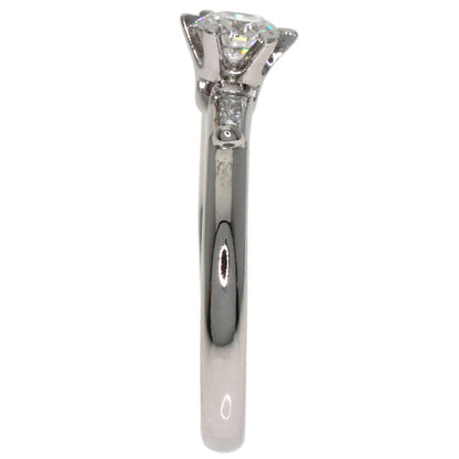 0.354ct Diamond Ring Platinum PT900 3.6g　Ladies