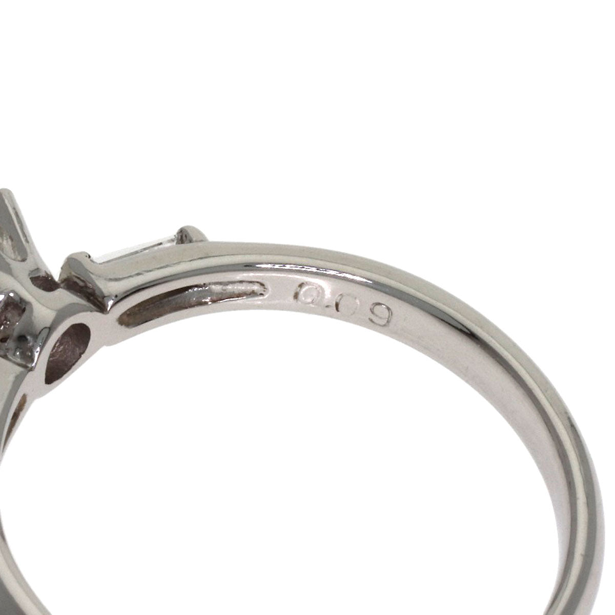 0.354ct Diamond Ring Platinum PT900 3.6g　Ladies