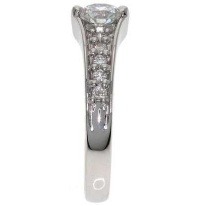 0.31ct Diamond Ring Platinum PT900 4.6g　Ladies